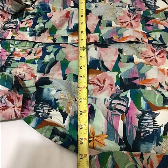 Chufy Green Floral Nama Organic Cotton Jumpsuit New With Tag Size Medium - Picture 7 of 11